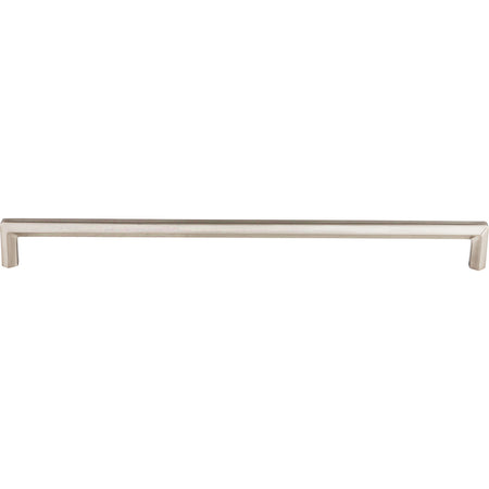 Top Knobs TK797BSN: 12" cc Lydia Bar Cabinet Pull - Brushed Satin Nickel