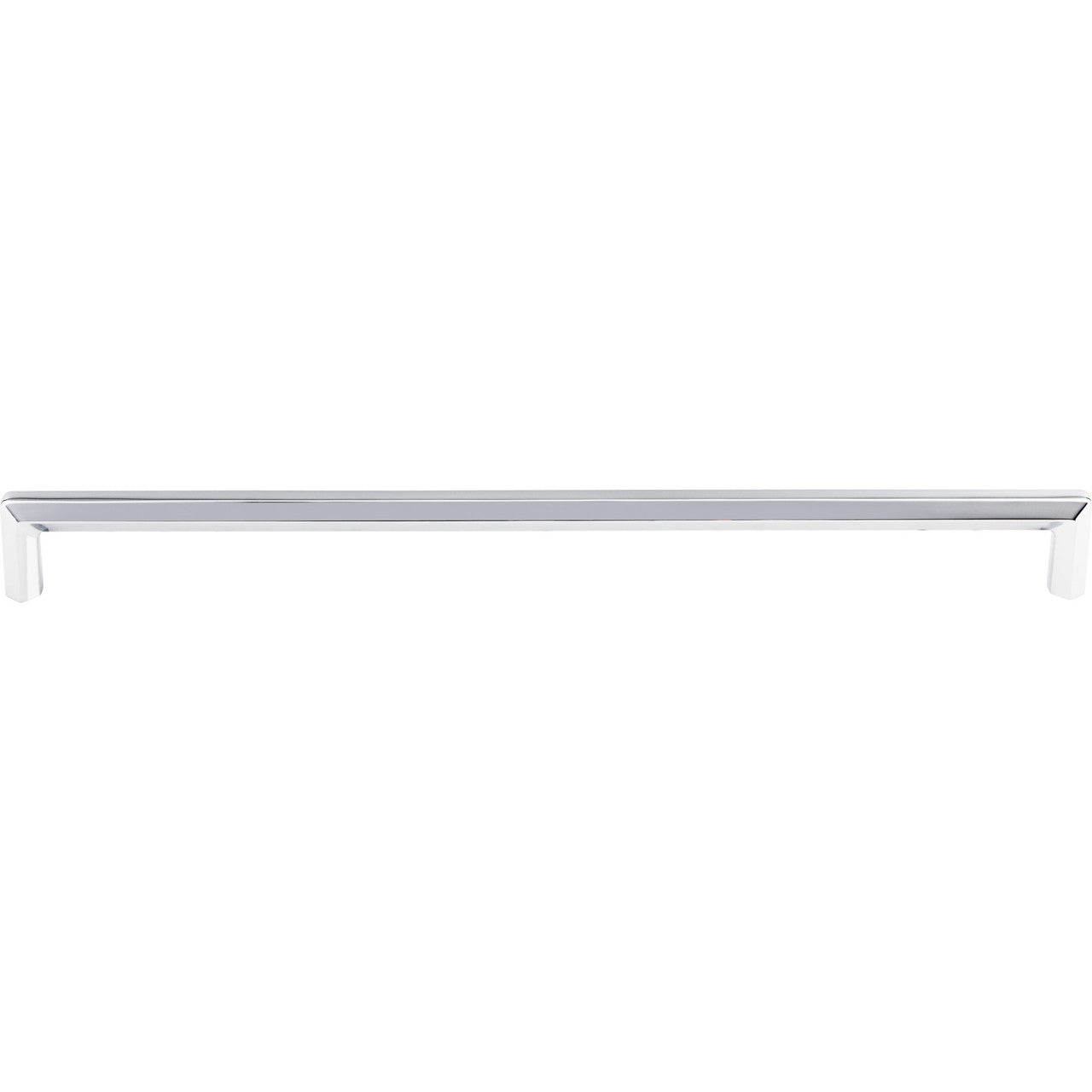 Top Knobs TK797PC: 12" cc Lydia Bar Cabinet Pull - Polished Chrome
