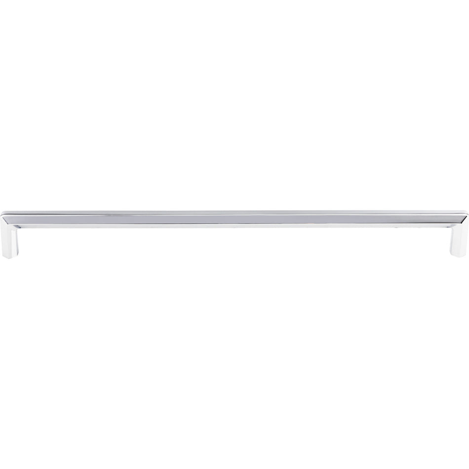 Top Knobs TK797PC: 12" cc Lydia Bar Cabinet Pull - Polished Chrome