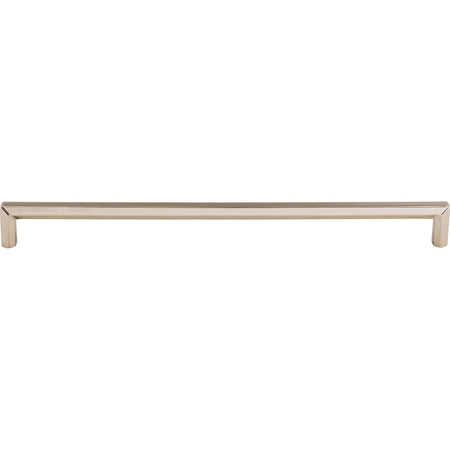 Top Knobs TK797PN: 12" cc Lydia Bar Cabinet Pull - Polished Nickel