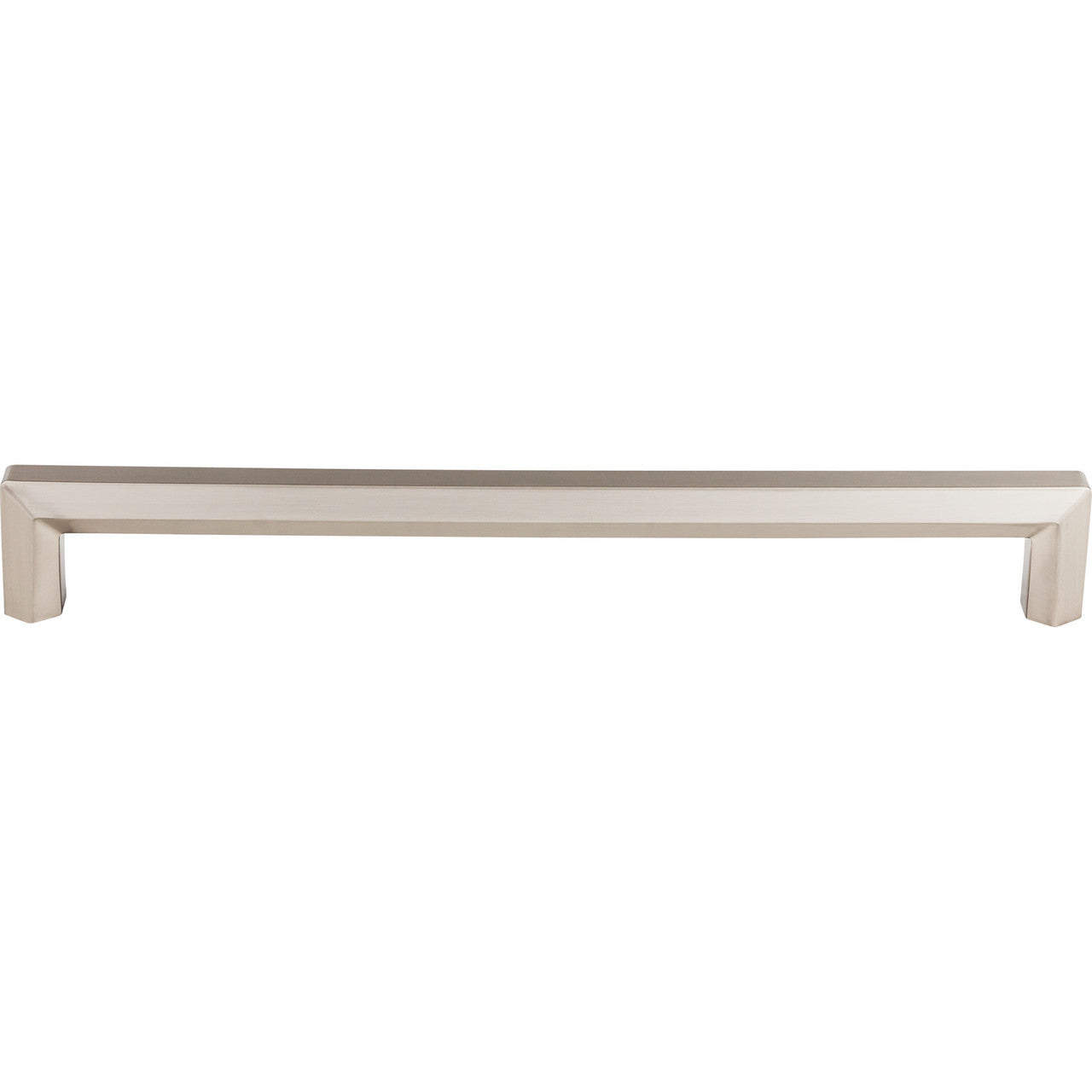 Top Knobs TK798BSN: 12" cc Lydia Square Bar Appliance Pull - Brushed Satin Nickel