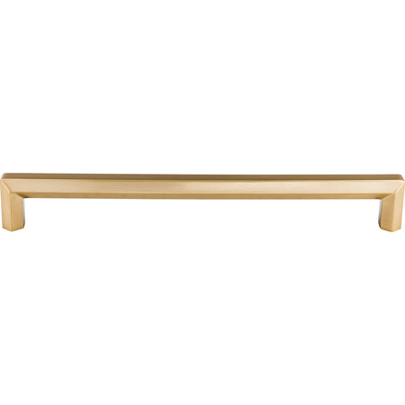 Top Knobs TK798HB: 12" cc Lydia Square Bar Appliance Pull - Honey Bronze