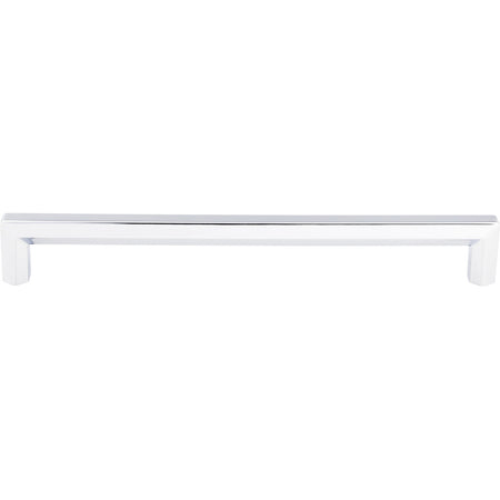 Top Knobs TK798PC: 12" cc Lydia Square Bar Appliance Pull - Polished Chrome