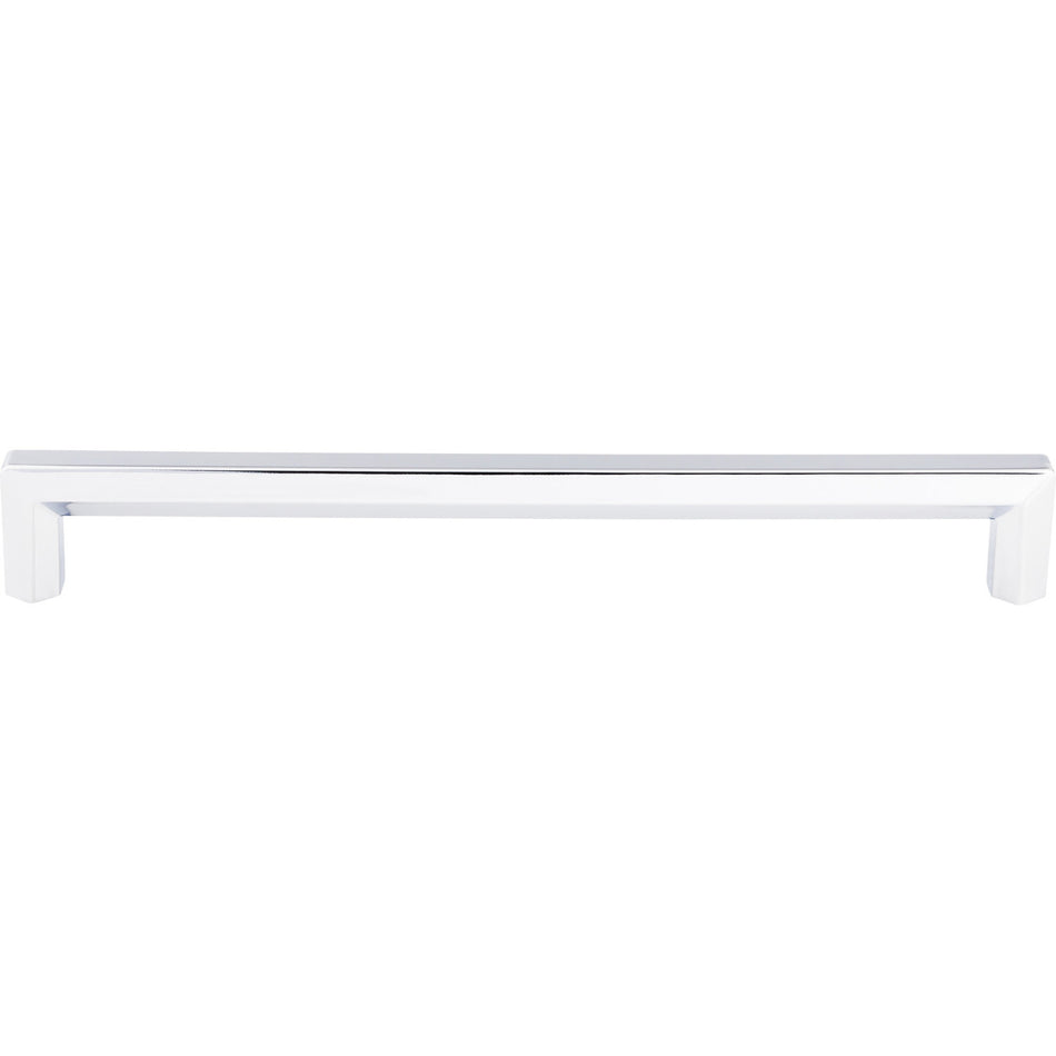 Top Knobs TK798PC: 12" cc Lydia Square Bar Appliance Pull - Polished Chrome