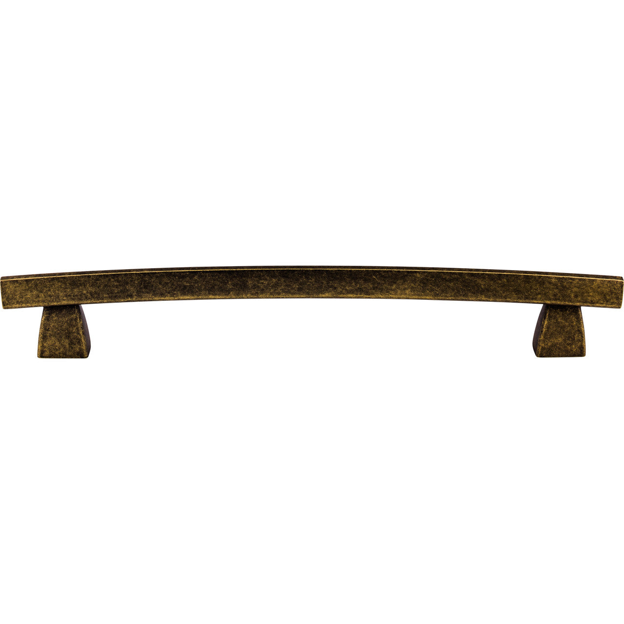 Top Knobs TK7GBZ: 12" cc Arched Bar Appliance Pull - German Bronze