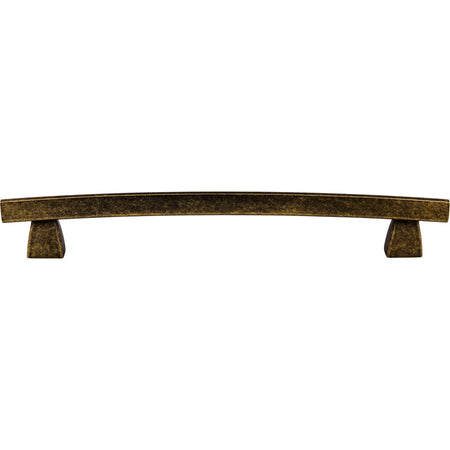Top Knobs TK7GBZ: 12" cc Arched Bar Appliance Pull - German Bronze