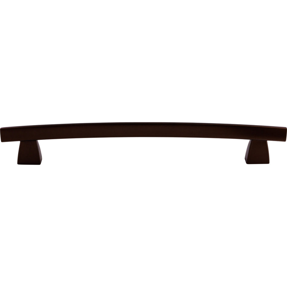 Top Knobs TK7ORB: 12" cc Arched Bar Appliance Pull - Oil Rubbed Bronze