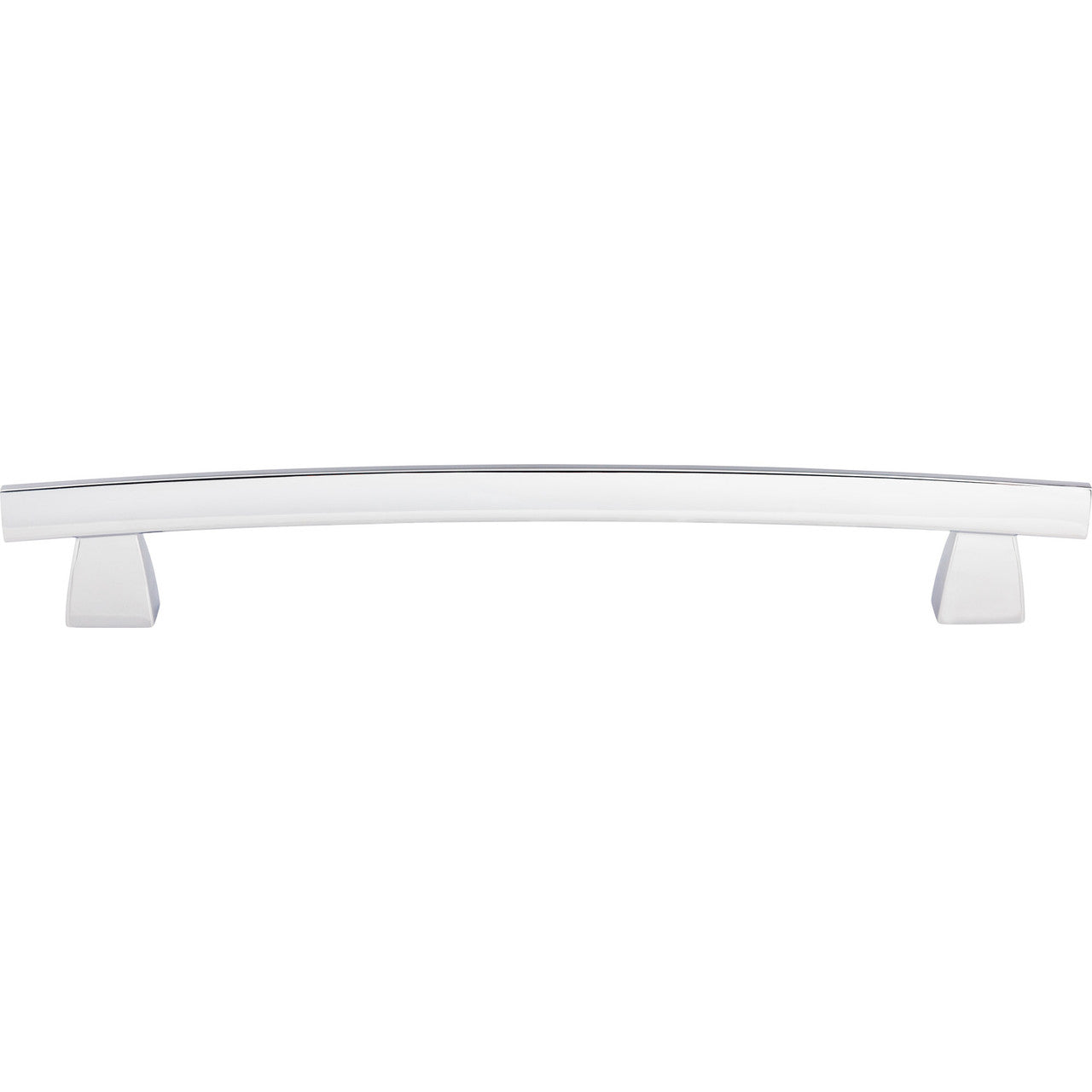 Top Knobs TK7PC: 12" cc Arched Bar Appliance Pull - Polished Chrome