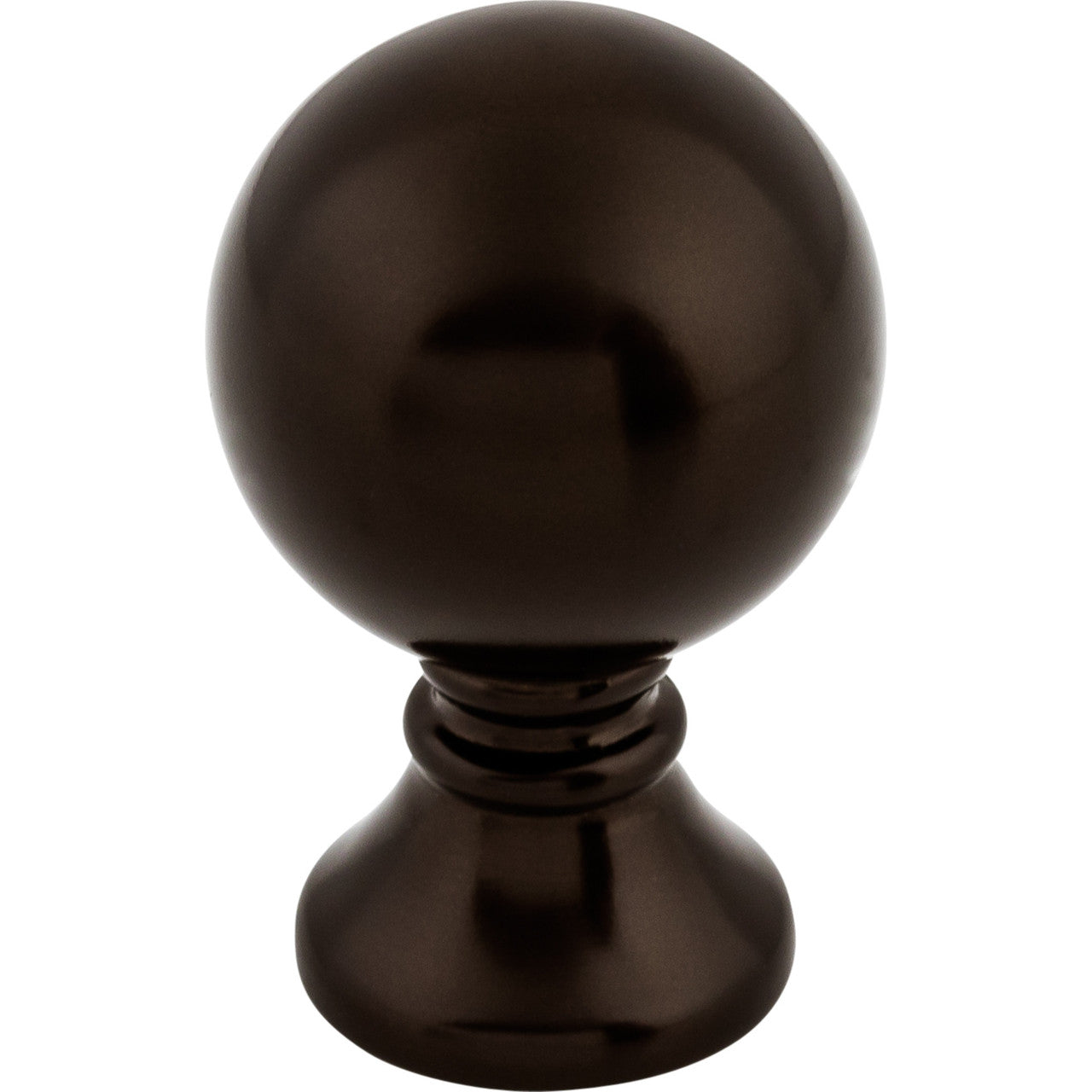 Top Knobs TK801ORB: 1" Kara Sphere Cabinet Knob - Oil Rubbed Bronze