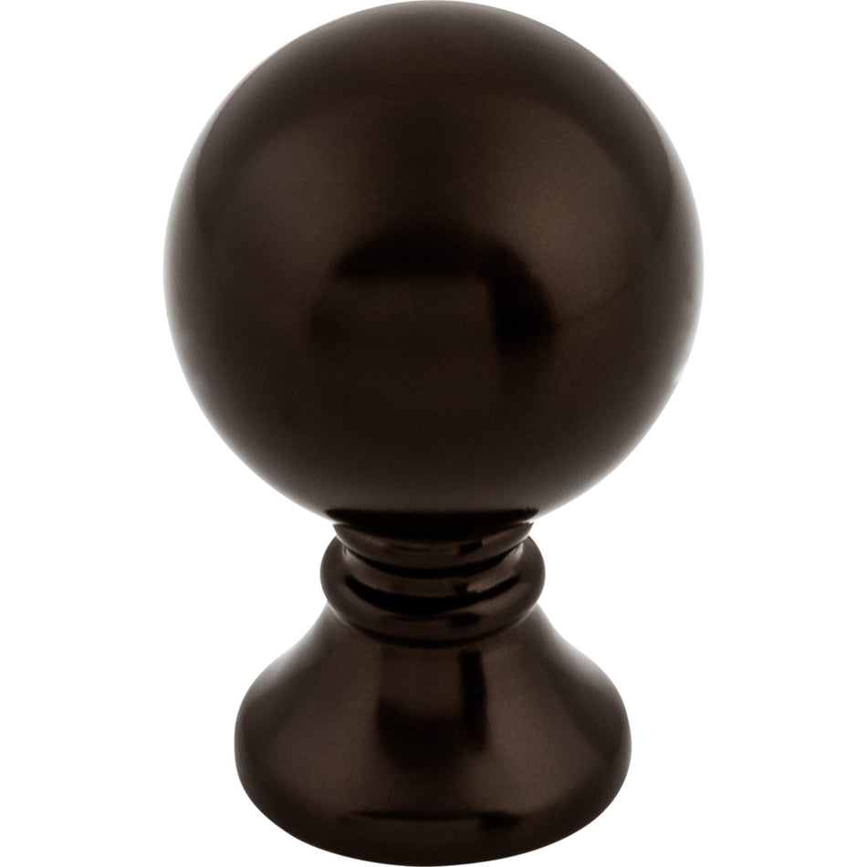 Top Knobs TK801ORB: 1" Kara Sphere Cabinet Knob - Oil Rubbed Bronze