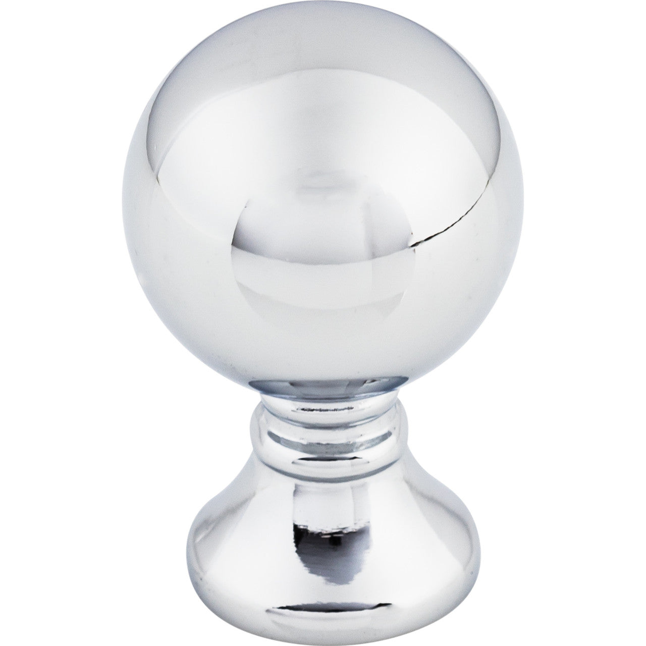 Top Knobs TK801PC: 1" Kara Sphere Cabinet Knob - Polished Chrome