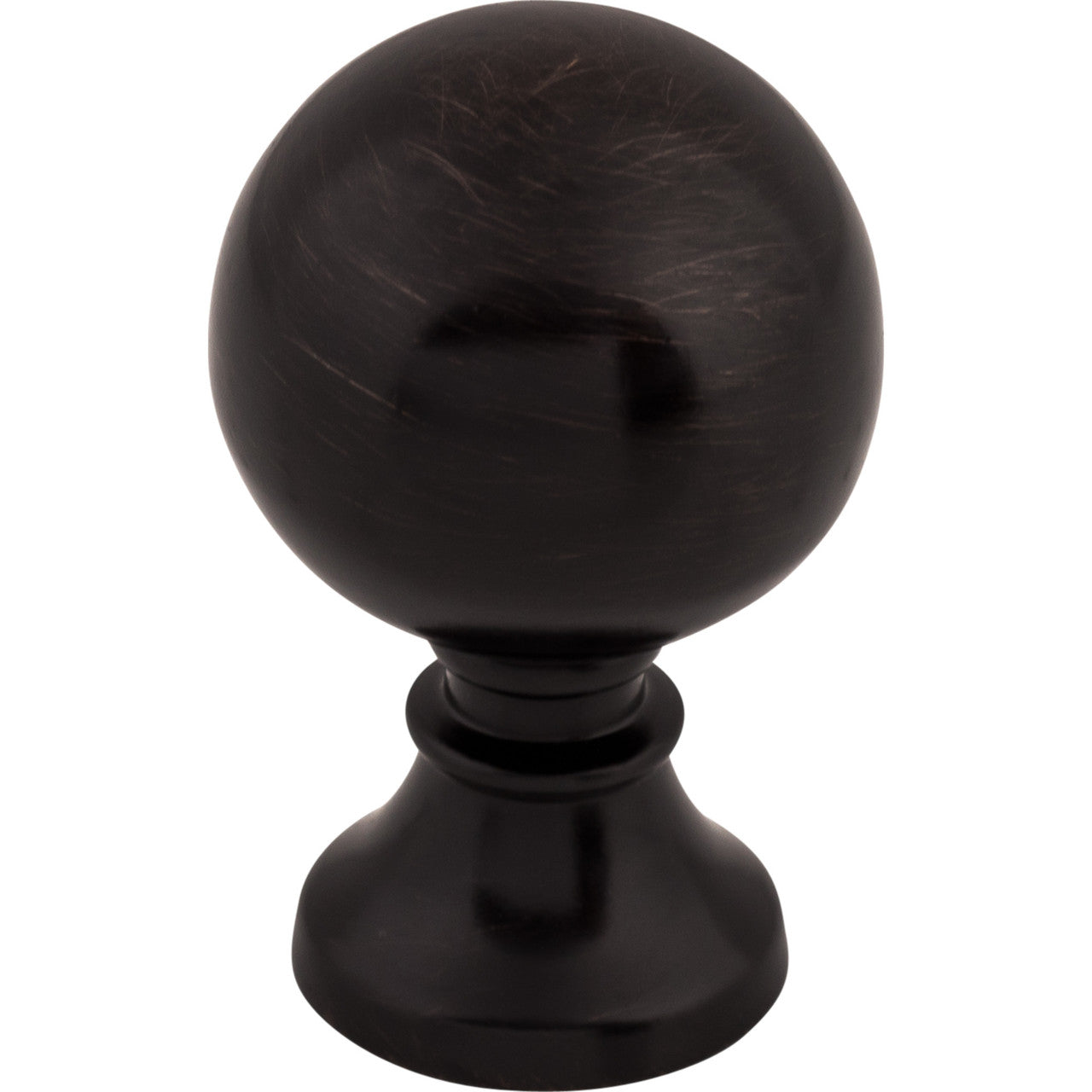 Top Knobs TK801TB: 1" Kara Sphere Cabinet Knob - Tuscan Bronze