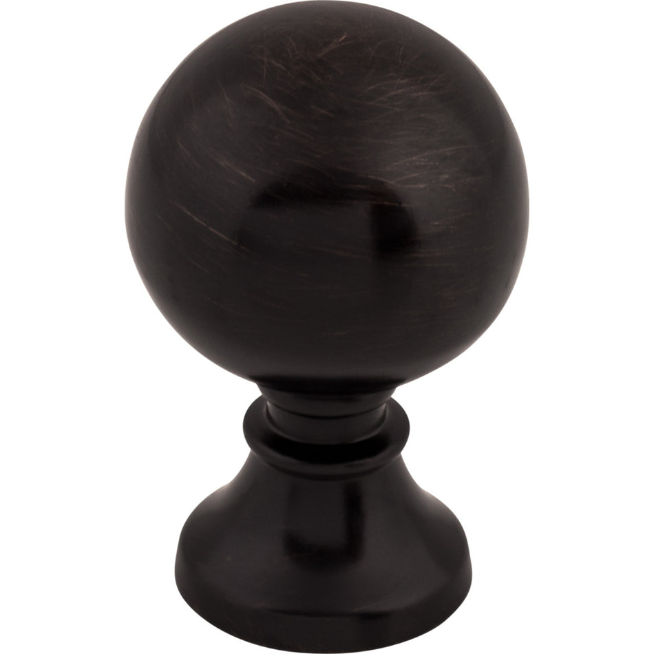 Top Knobs TK801TB: 1" Kara Sphere Cabinet Knob - Tuscan Bronze