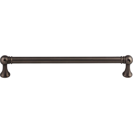Top Knobs TK805AG: 7-9/16" cc Kara Round Bar Cabinet Pull - Ash Gray