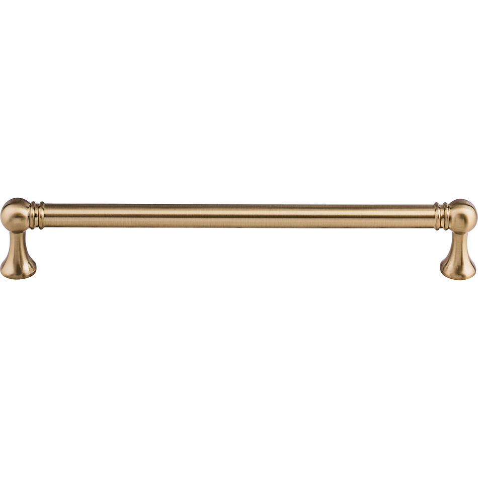 Top Knobs TK805HB: 7-9/16" cc Kara Round Bar Cabinet Pull - Honey Bronze
