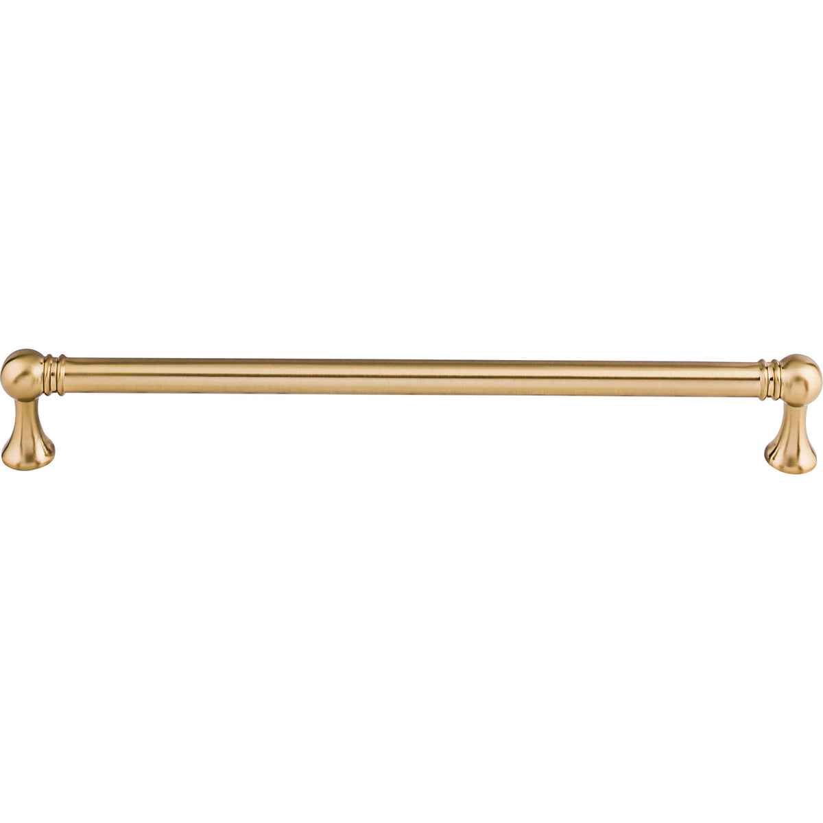 Top Knobs TK806HB: 8-13/16" cc Kara Round Bar Cabinet Pull - Honey Bronze