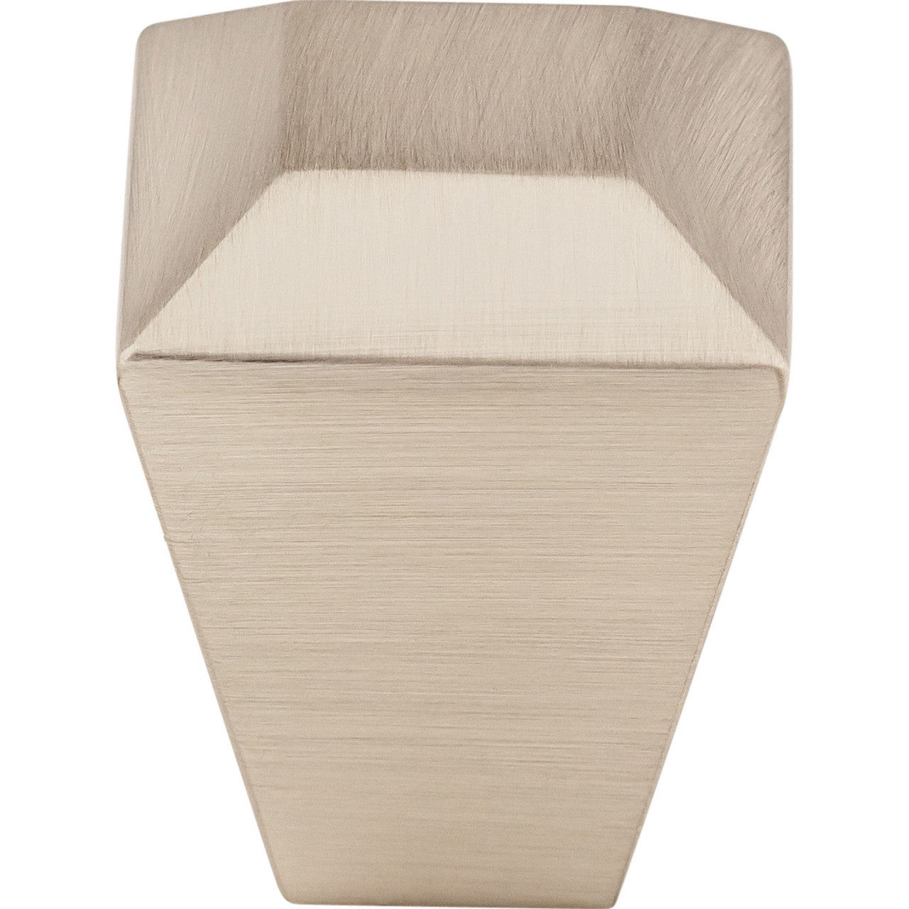 Top Knobs TK811BSN: 1" Juliet Tapered Cabinet Knob - Brushed Satin Nickel