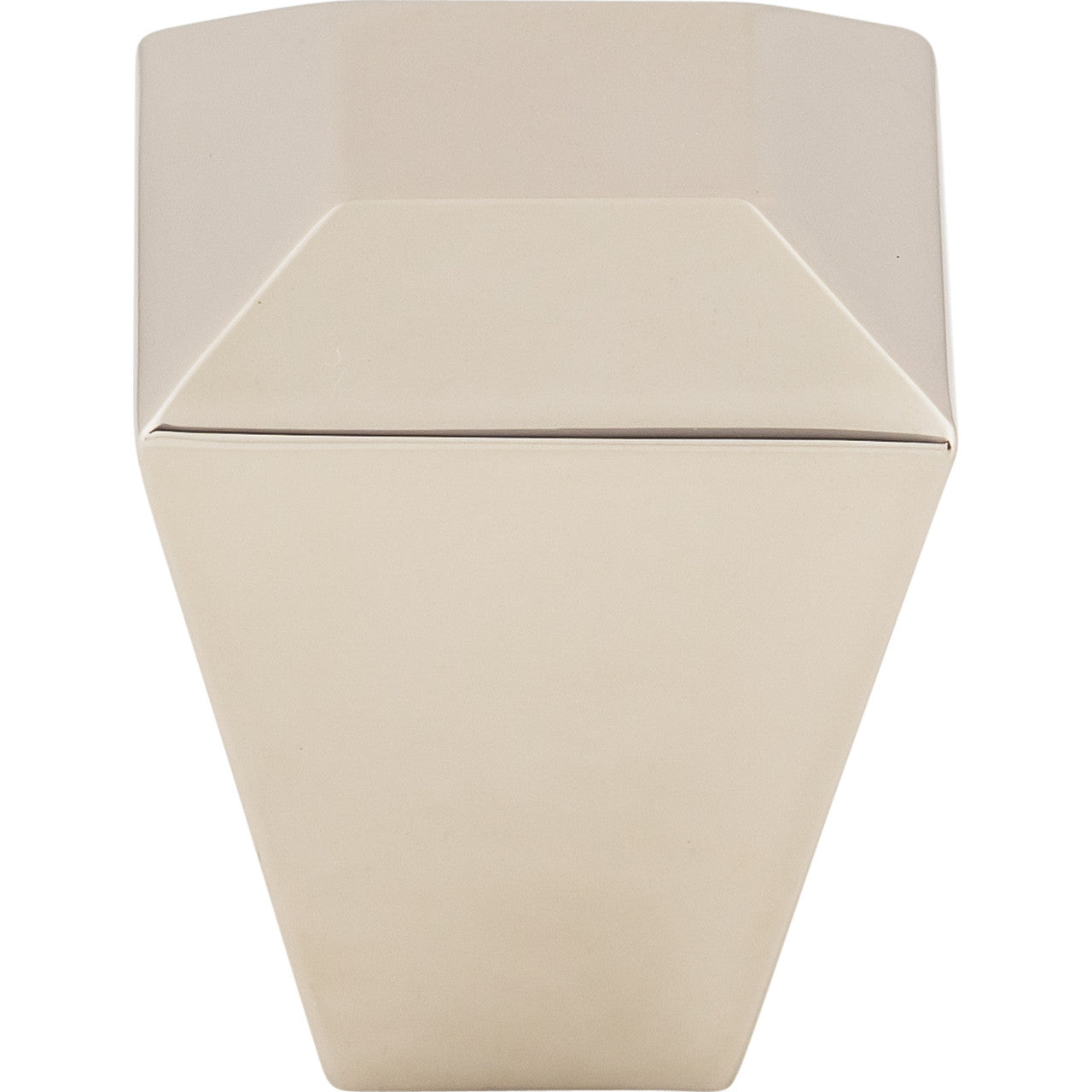 Top Knobs TK811PN: 1" Juliet Tapered Cabinet Knob - Polished Nickel