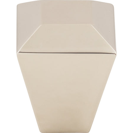 Top Knobs TK811PN: 1" Juliet Tapered Cabinet Knob - Polished Nickel