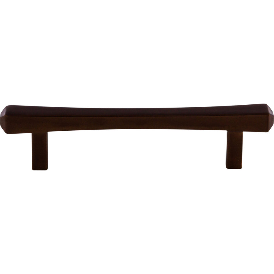 Top Knobs TK812ORB: 3-3/4" cc Juliet Square Bar Cabinet Pull - Oil Rubbed Bronze