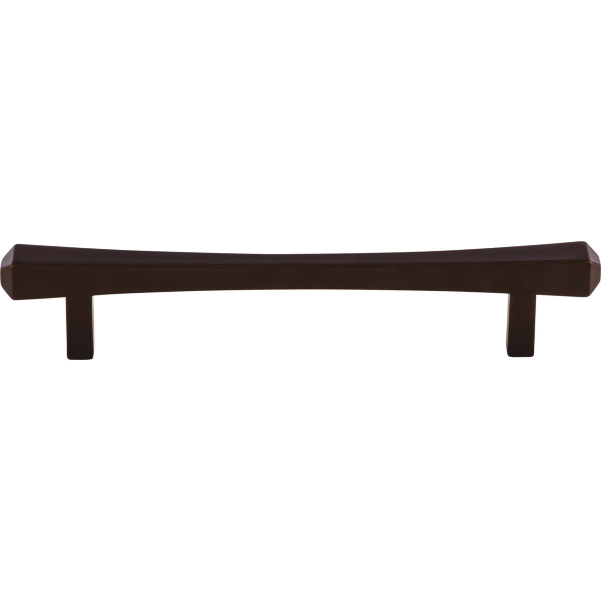 Top Knobs TK813ORB: 5-1/16" cc Juliet Square Bar Cabinet Pull - Oil Rubbed Bronze