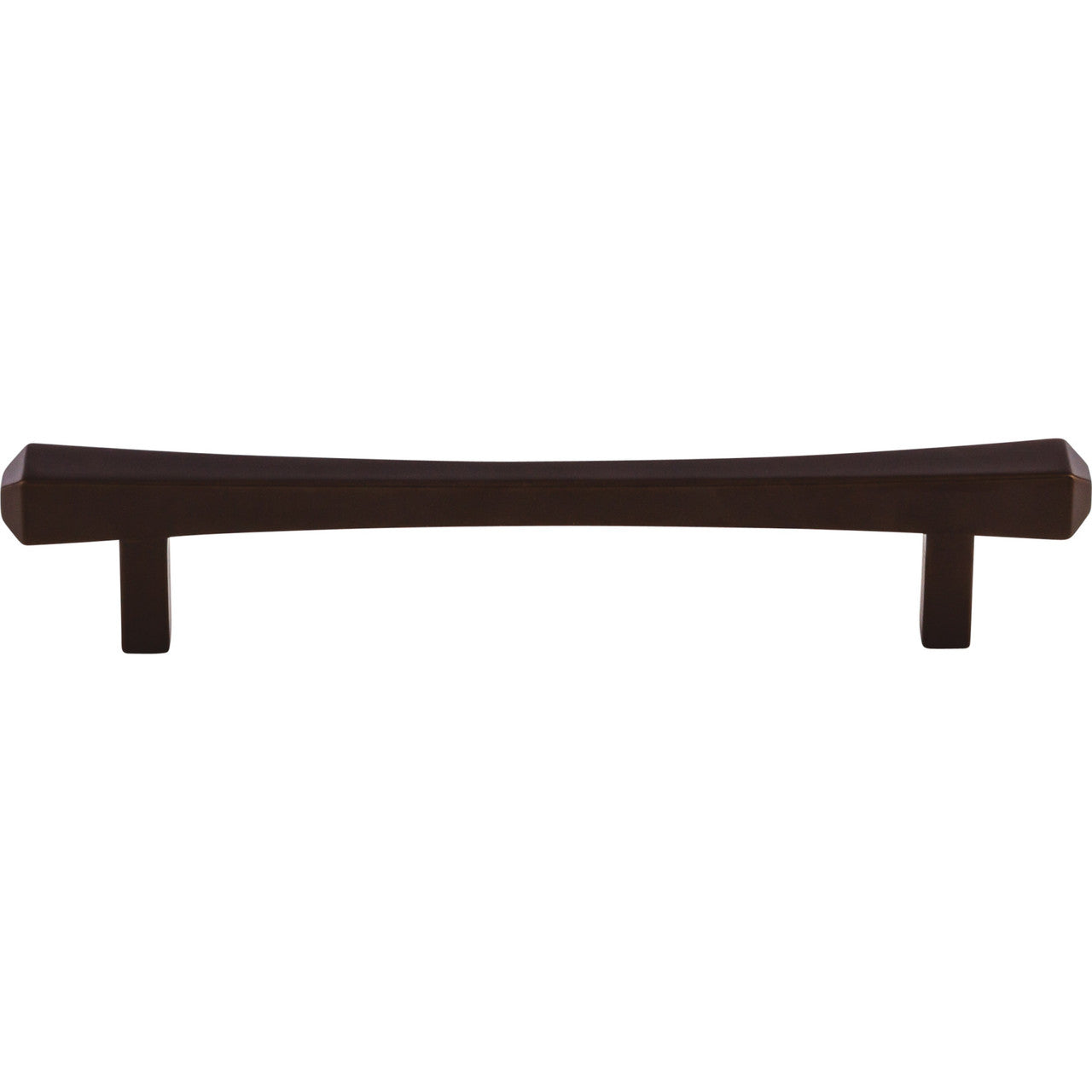 Top Knobs TK813ORB: 5-1/16" cc Juliet Square Bar Cabinet Pull - Oil Rubbed Bronze