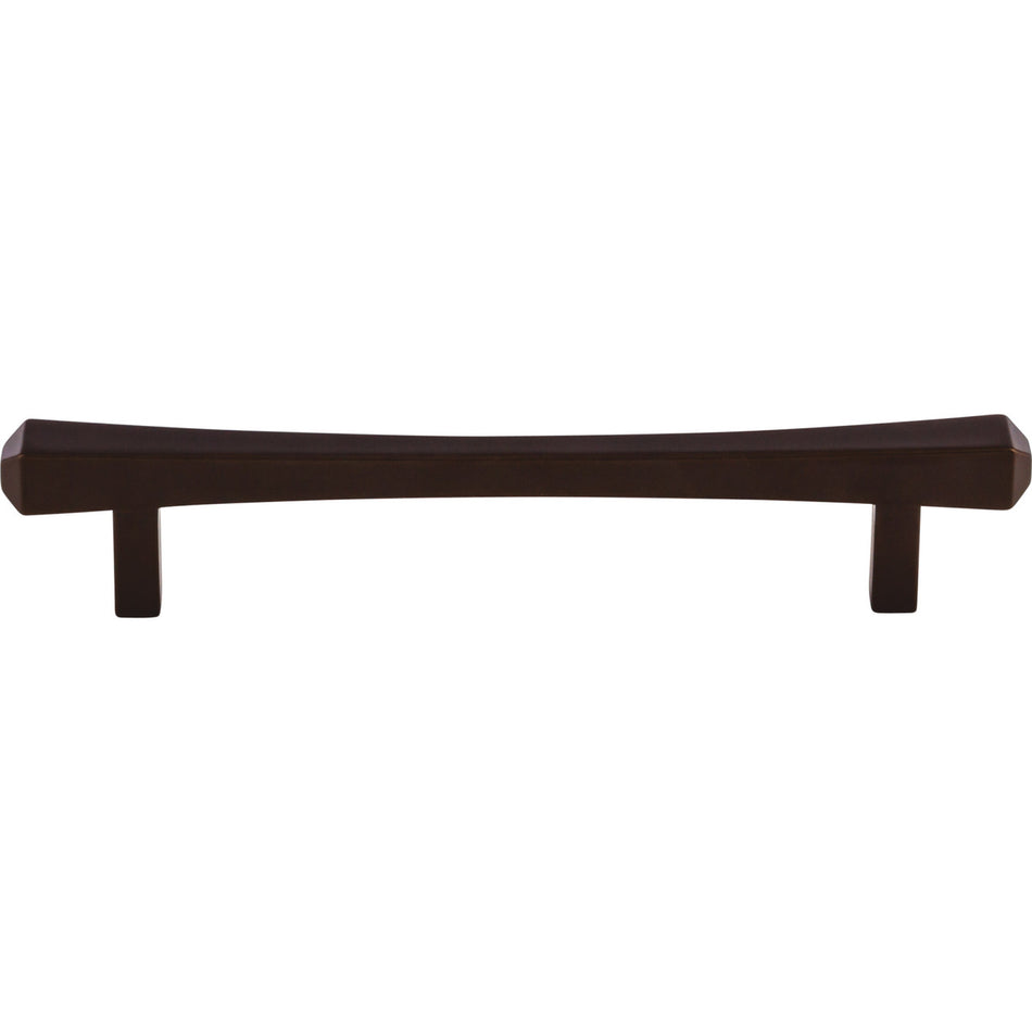 Top Knobs TK813ORB: 5-1/16" cc Juliet Square Bar Cabinet Pull - Oil Rubbed Bronze