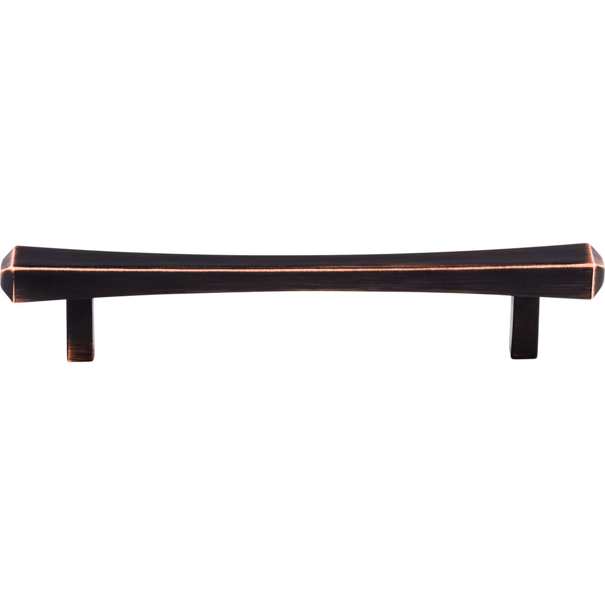 Top Knobs TK813TB: 5-1/16" cc Juliet Square Bar Cabinet Pull - Tuscan Bronze