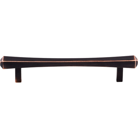 Top Knobs TK813TB: 5-1/16" cc Juliet Square Bar Cabinet Pull - Tuscan Bronze