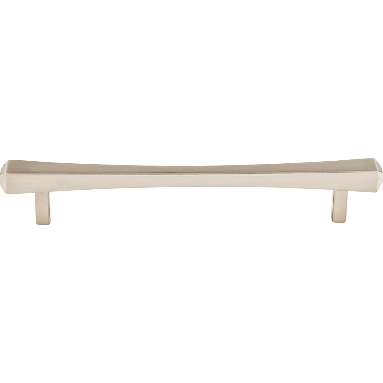Top Knobs TK814BSN: 6-5/16" cc Juliet Square Bar Cabinet Pull - Brushed Satin Nickel