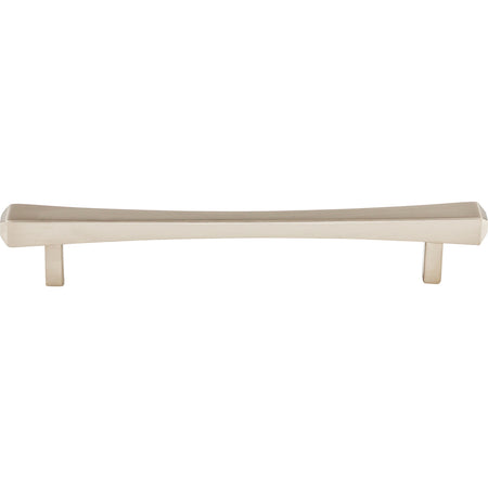 Top Knobs TK814BSN: 6-5/16" cc Juliet Square Bar Cabinet Pull - Brushed Satin Nickel