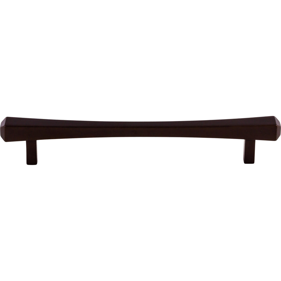 Top Knobs TK814ORB: 6-5/16" cc Juliet Square Bar Cabinet Pull - Oil Rubbed Bronze
