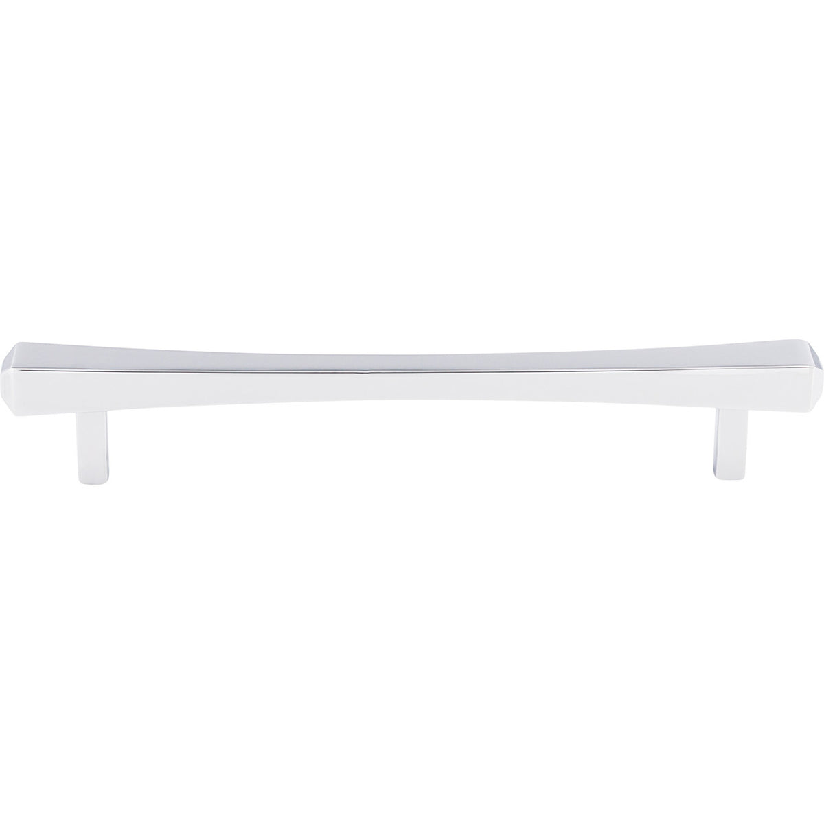 Top Knobs TK814PC: 6-5/16" cc Juliet Square Bar Cabinet Pull - Polished Chrome