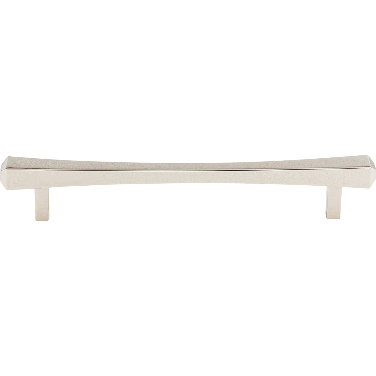 Top Knobs TK814PN: 6-5/16" cc Juliet Square Bar Cabinet Pull - Polished Nickel