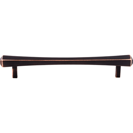 Top Knobs TK814TB: 6-5/16" cc Juliet Square Bar Cabinet Pull - Tuscan Bronze