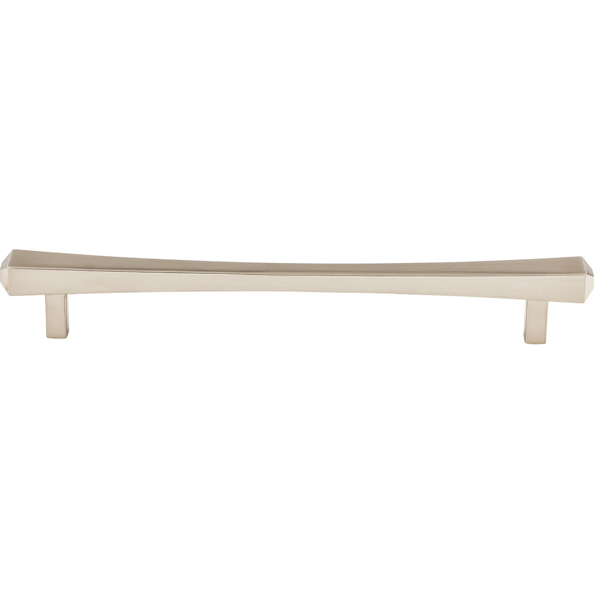 Top Knobs TK815BSN: 7-9/16" cc Juliet Square Bar Cabinet Pull - Brushed Satin Nickel