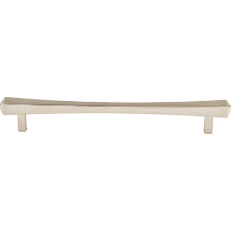 Top Knobs TK815BSN: 7-9/16" cc Juliet Square Bar Cabinet Pull - Brushed Satin Nickel