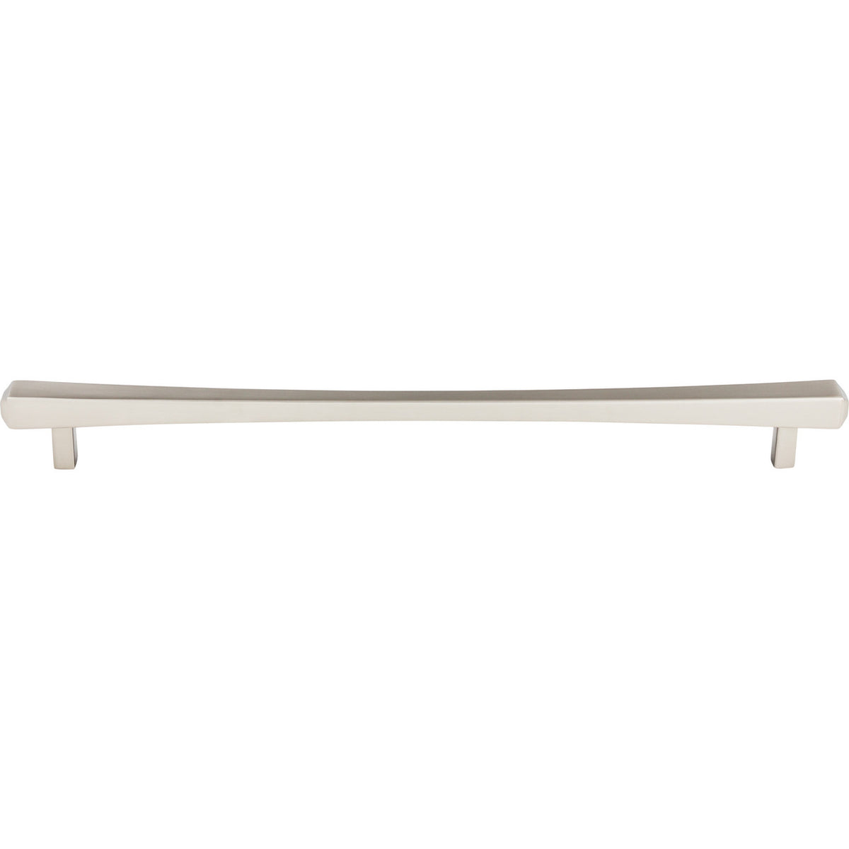Top Knobs TK817BSN: 12" cc Juliet Square Bar Cabinet Pull - Brushed Satin Nickel