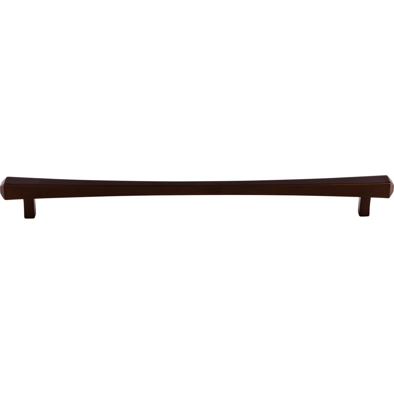 Top Knobs TK817ORB: 12" cc Juliet Square Bar Cabinet Pull - Oil Rubbed Bronze