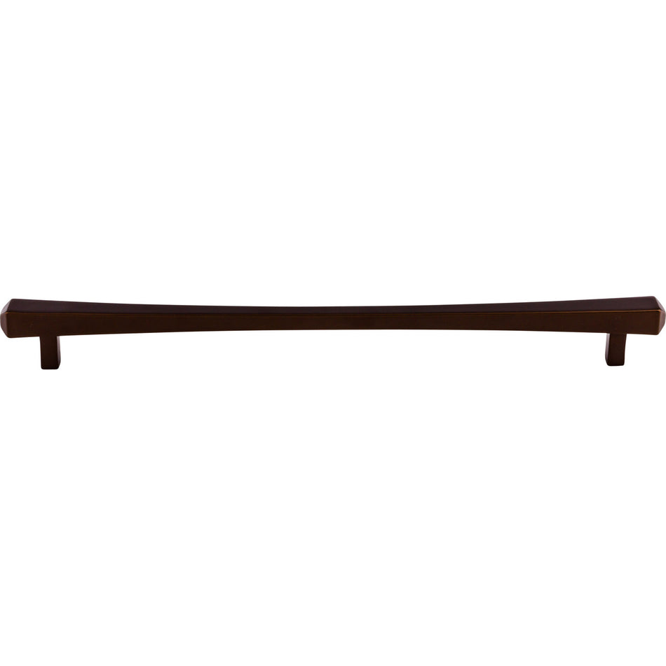 Top Knobs TK817ORB: 12" cc Juliet Square Bar Cabinet Pull - Oil Rubbed Bronze