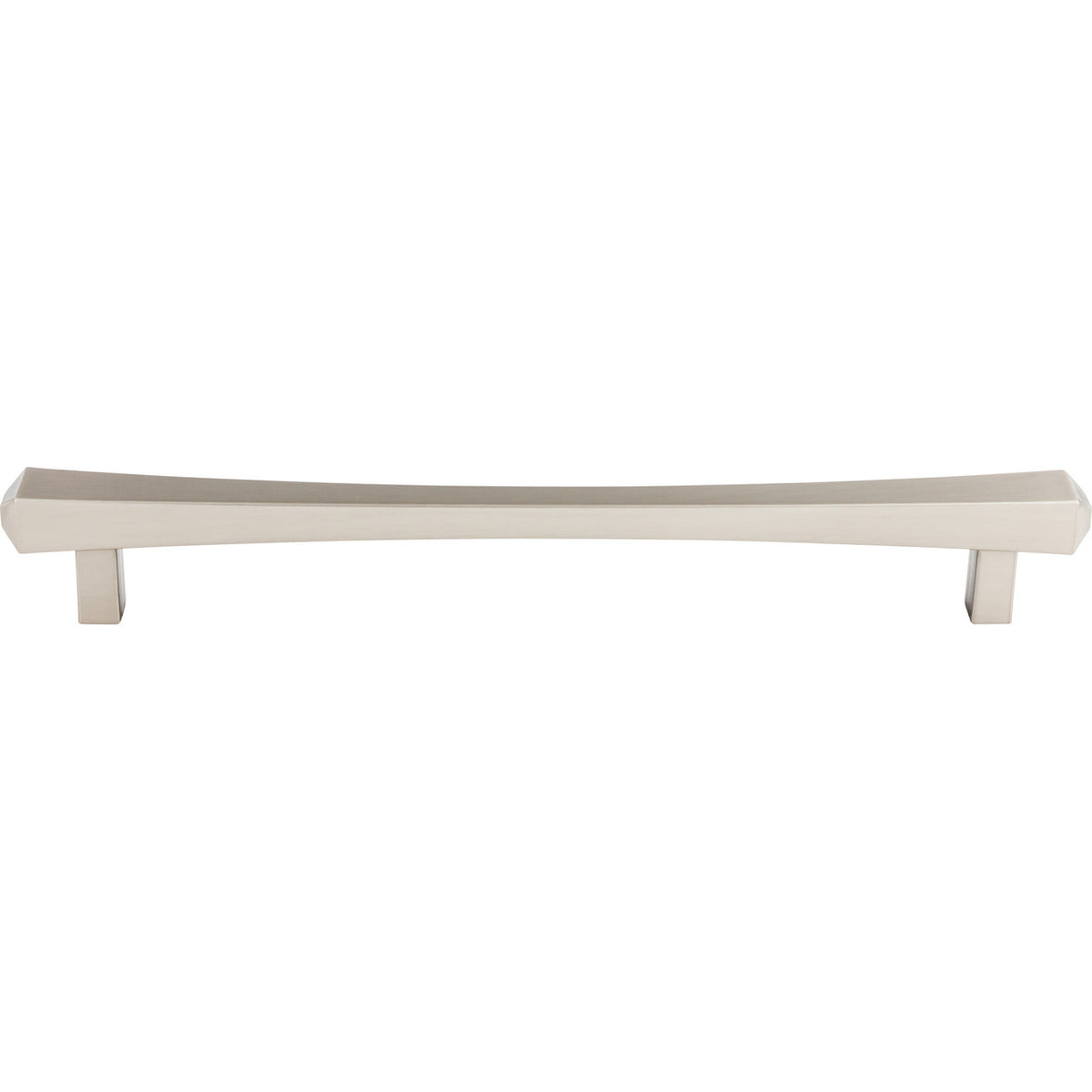 Top Knobs TK818BSN: 12" cc Juliet Square Bar Appliance Pull - Brushed Satin Nickel