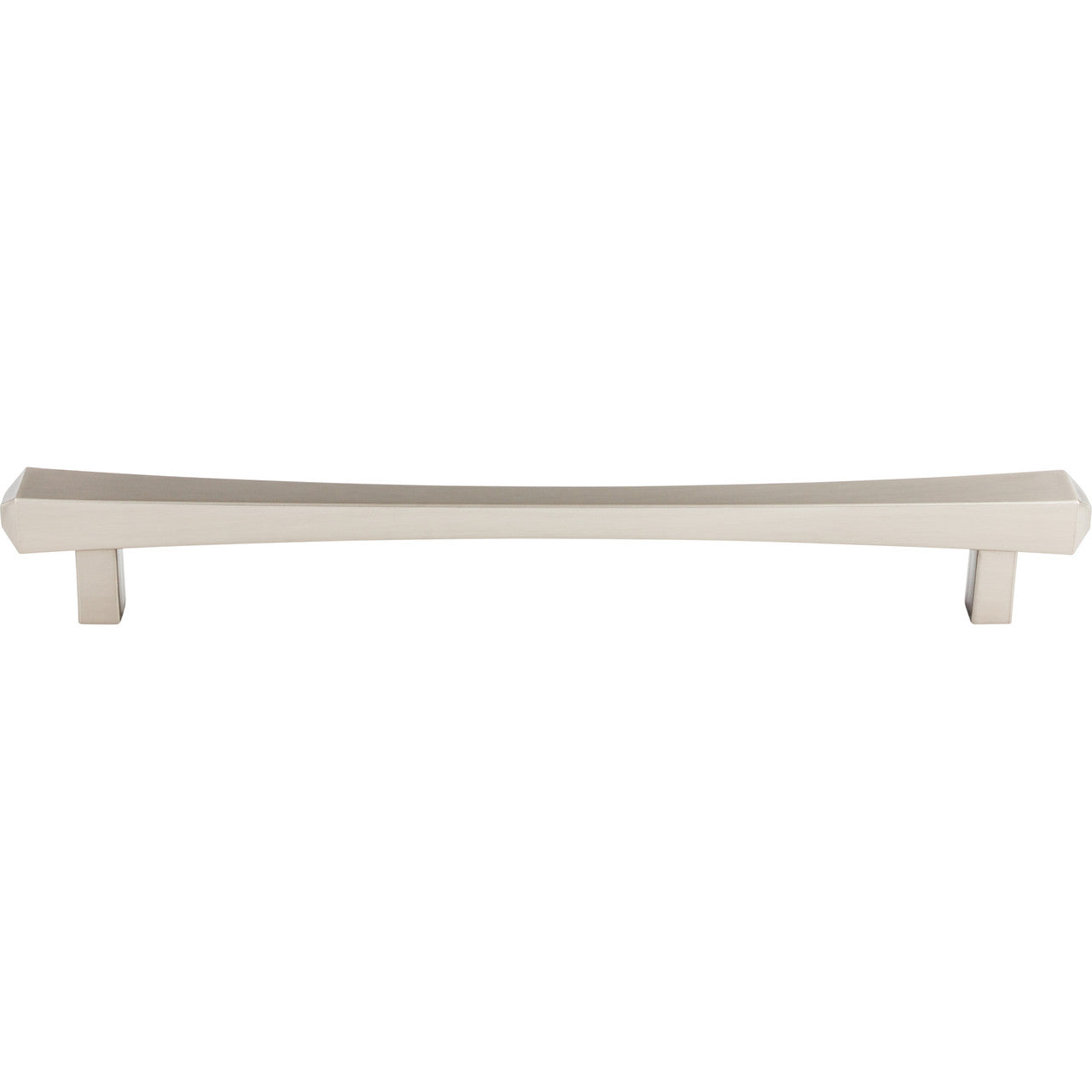 Top Knobs TK818BSN: 12" cc Juliet Square Bar Appliance Pull - Brushed Satin Nickel