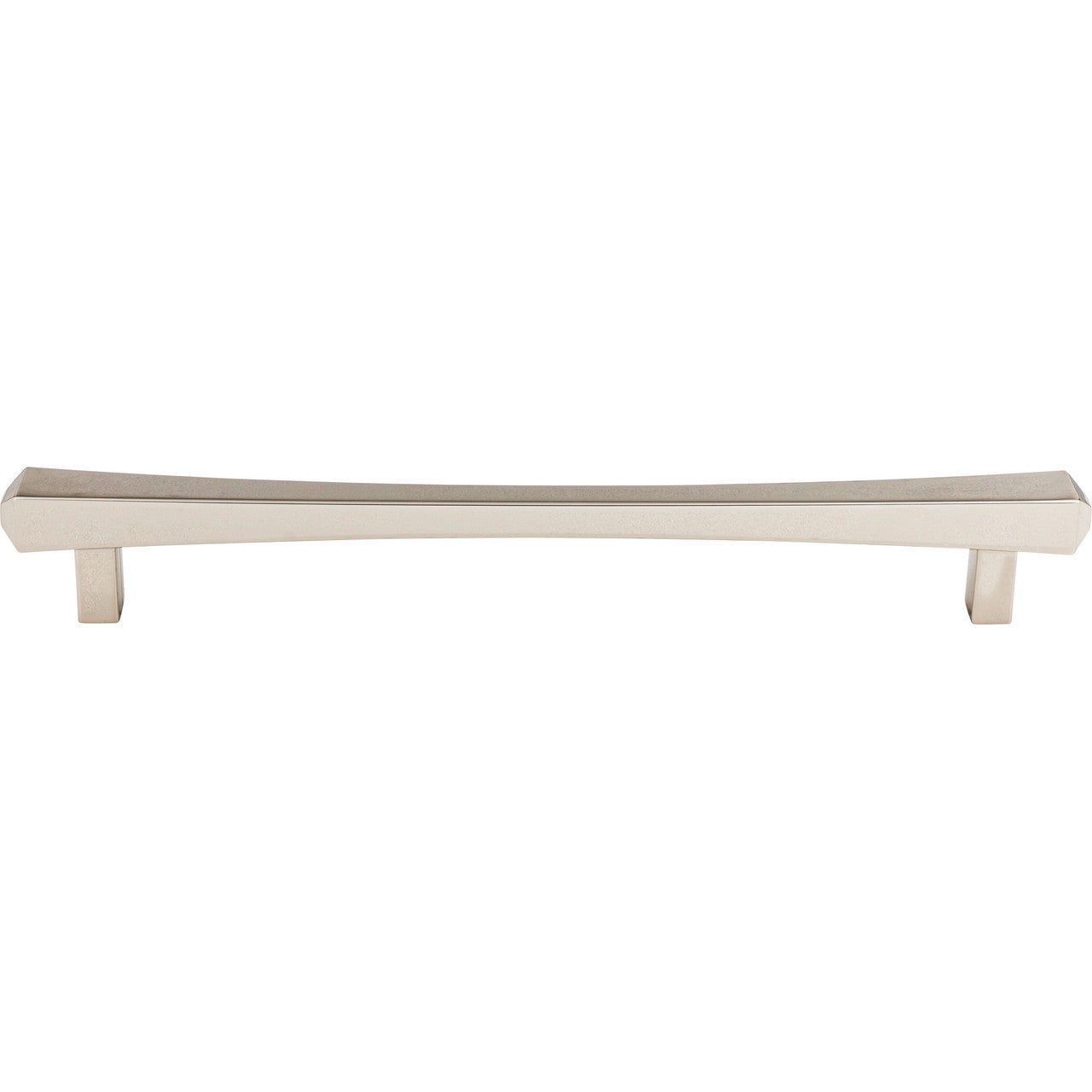 Top Knobs TK818PN: 12" cc Juliet Square Bar Appliance Pull - Polished Nickel