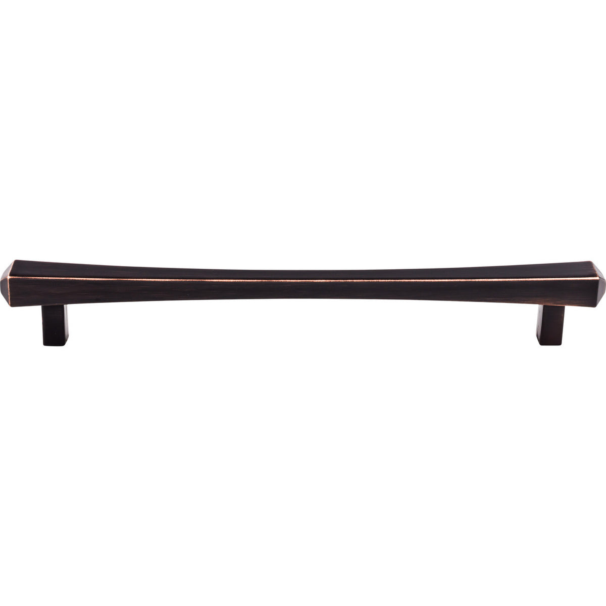 Top Knobs TK818TB: 12" cc Juliet Square Bar Appliance Pull - Tuscan Bronze
