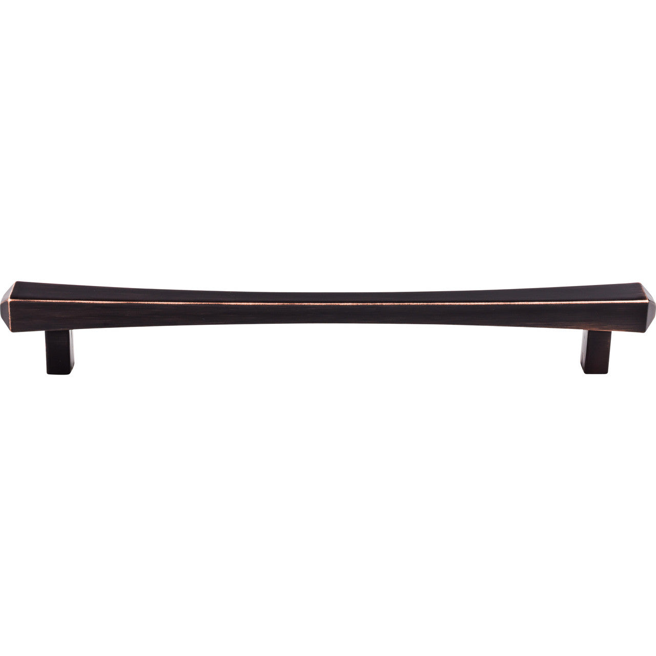 Top Knobs TK818TB: 12" cc Juliet Square Bar Appliance Pull - Tuscan Bronze