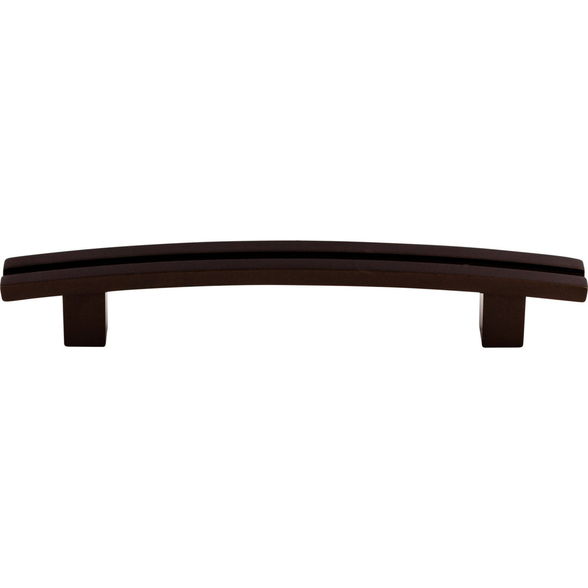 Top Knobs TK81ORB: 5" cc Sanctuary Inset Rail Bar Cabinet Pull - Oil Rubbed Bronze