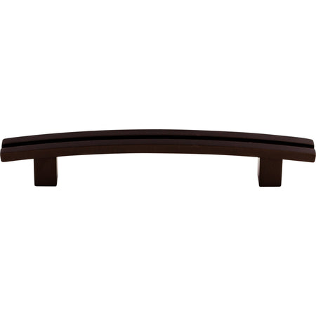 Top Knobs TK81ORB: 5" cc Sanctuary Inset Rail Bar Cabinet Pull - Oil Rubbed Bronze
