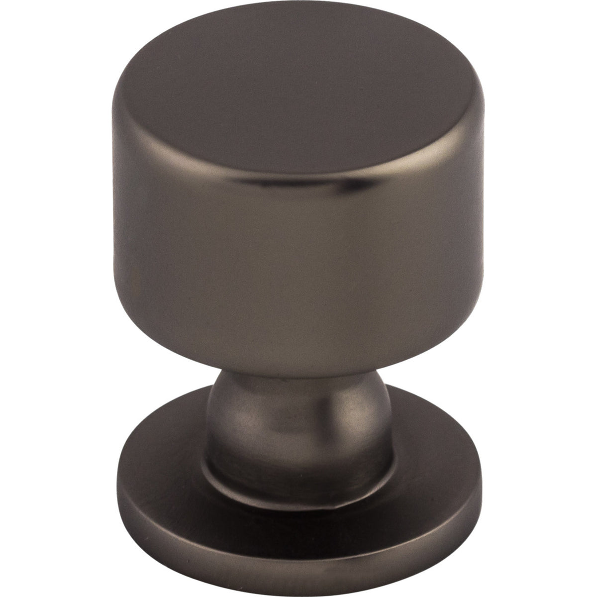 Top Knobs TK820AG: 1" Lily Round Cabinet Knob - Ash Gray
