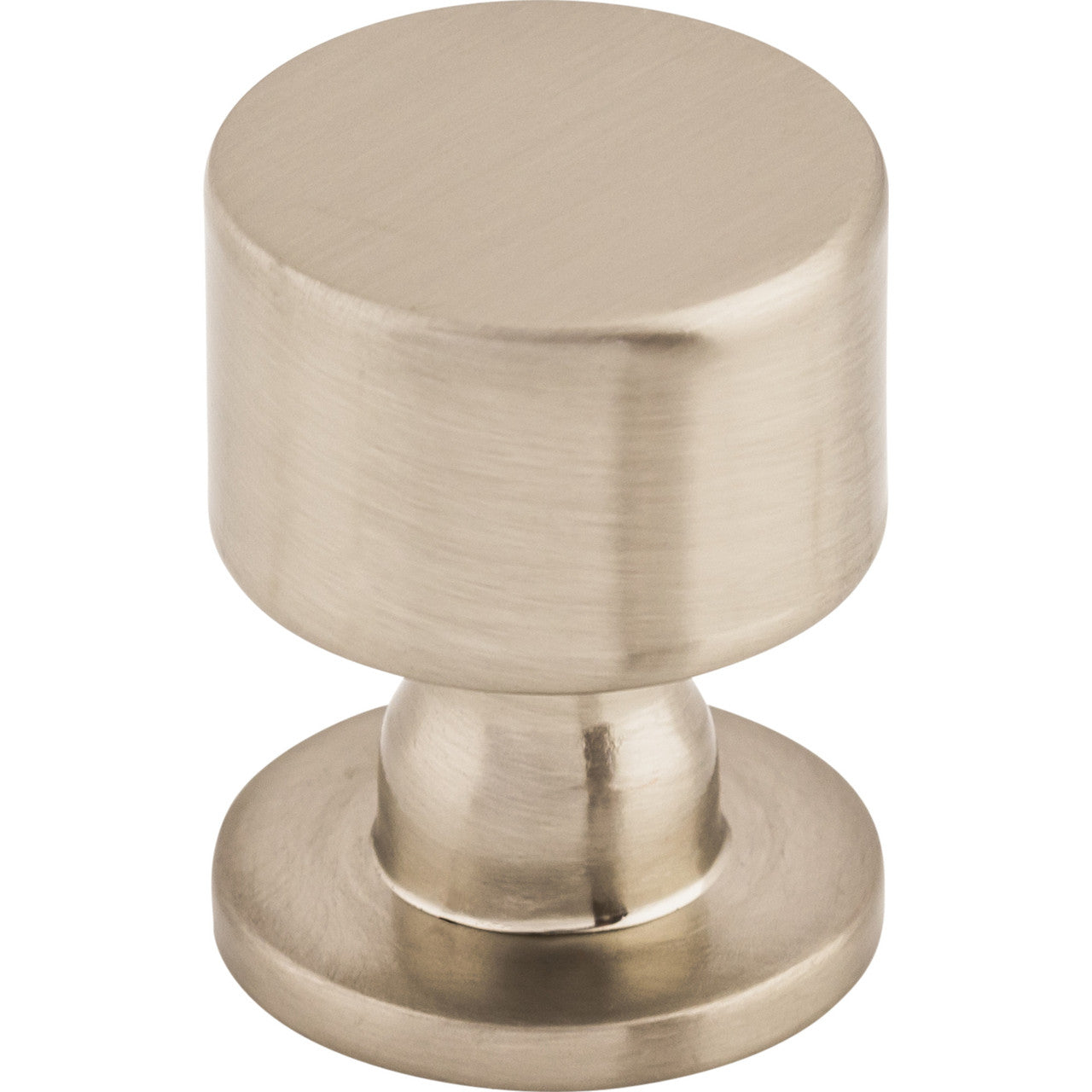 Top Knobs TK820BSN: 1" Lily Round Cabinet Knob - Brushed Satin Nickel