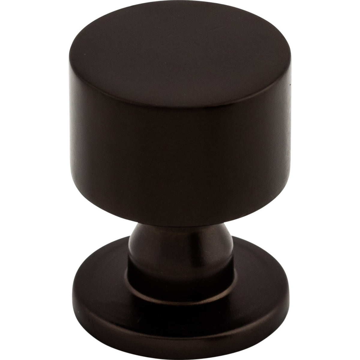 Top Knobs TK820ORB: 1" Lily Round Cabinet Knob - Oil Rubbed Bronze